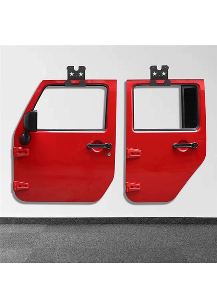 Kapı Askı Braketi Duvara Monte Çıkarılabilir Pencere Kanalı Kapı Tutucu 1956-2021 Cj Yj Tj Lj Jk Jl (Yurt Dışından) fırsatları