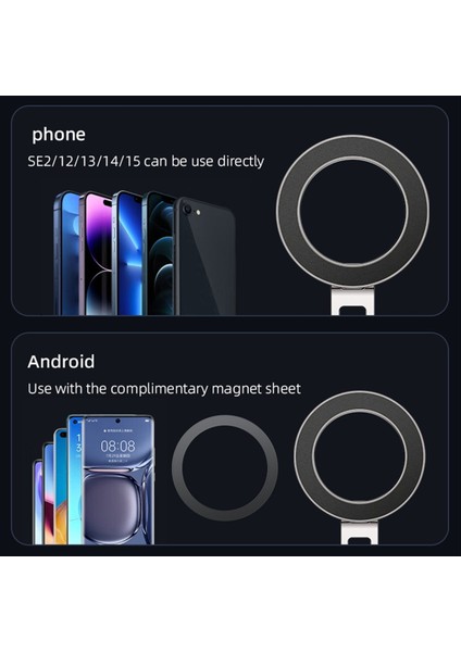 Manyetik Katlanabilir Telefon Tutucu 360 ° Döndürme Araba Mıknatısları Için Manyetik Telefon Tutucusu Araba Telefon Tutucusu (Yurt Dışından) indirimleri