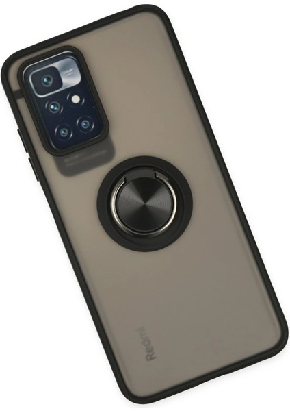 Redmi 10 2022 Kılıf Yüzüklü ve Stant Özellikli Şık Premium Silikon Kapak Ryc/montreal Yüzüklü modelleri
