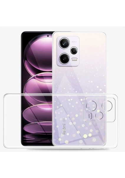 Redmi Note 12 5g Kılıf Şeffaf Esnek Yapılı Premium Silikon Kapak Ryc/azun Şeffaf indirimleri