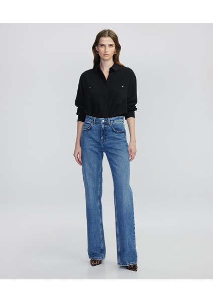 Metal düğmeli cepli gömlek IW6240025345001 fiyatları