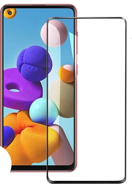 Samsung Galaxy S20 Fe Uyumlu Tam Kaplayan Anti Statik Kırılmaz Cam Ekran Koruyucu