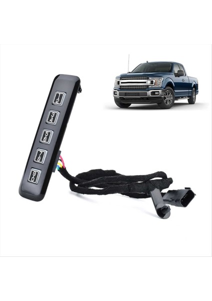 Anahtarsız Kilit Ped Anahtarı Anahtarsız Giriş Tuş Takımı FL3T14A626ANW Ford F150 F250 F350 F450 F550 2015-2020 Için (Yurt Dışından) modelleri