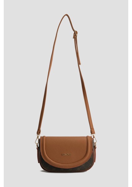 Çanta Noktalı 25YD7385 Kahverengi