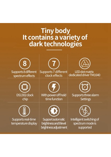 LED Müzik Spektrumu Ekran Diy Kiti 16X32 Ritim Işık Saati 8 Çeşit Spektrum Modu Smd Lehimleme Ekran Işığı Yeşil (Yurt Dışından) modelleri