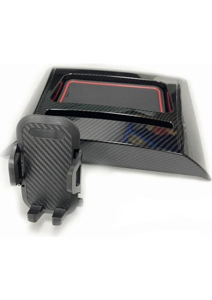 Ford Mustang 2015-2018 Için Araba Merkezi Konsol Dash Tepsi Telefon Tutucu Montaj Gösterge Tablosu Depolama Kutusu Organizatörü (Yurt Dışından)