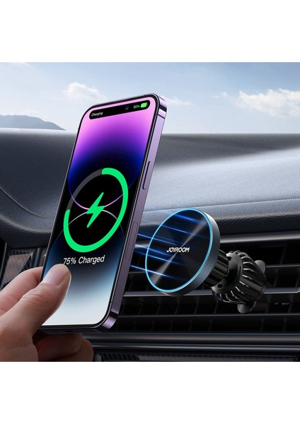 Joyroom Manyetik Araba Montajı Kablosuz Araç Şarj Cihazı Iphone Tutucu Için 15W Manyetik Araba Telefon Tutucu Montaj Kablosuz Hızlı Şarj (Yurt Dışından) modelleri