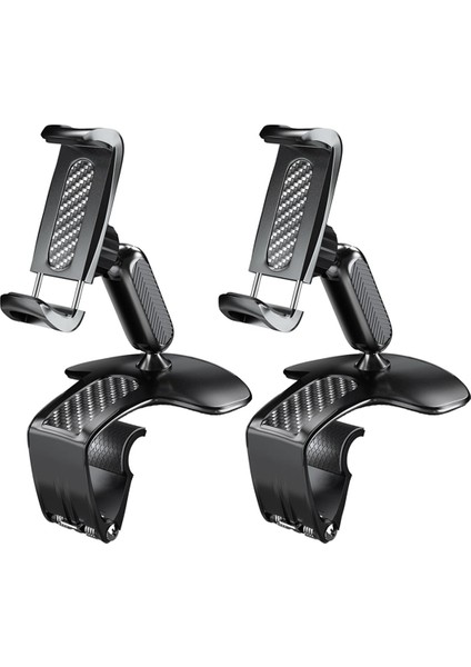 2pcs Araba Telefon Klip Tutucu Gösterge Tablosu Çok Fonksiyonlu Araba Gösterge Tablosu Akıllı Telefonlar Için Telefon Tutucu Araba Dash Standı (Yurt Dışından)