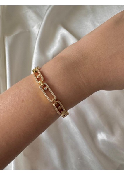 Asarım Messika Model Gold Çelik Bileklik fiyatları