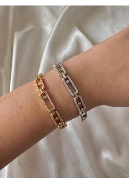 Asarım Messika Model Gold Çelik Bileklik modelleri