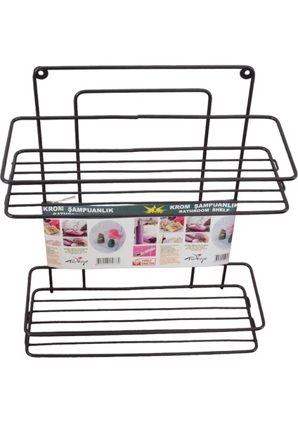 Iki Katlı Siyah Şampuanlık, Şık ve Kullanışlı Tasarım fiyatları