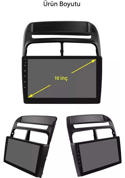 Fiat Linea 2007-2018 Yıl Uyumlu 9 Inç 4 GB Ram 64 GB Hafıza Multimedya Carplay Navigasyon Kamera modelleri