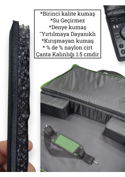 Prime 4+ Setup Için Uyumlu Soft Case Taşıma Çantası. Siyah Kırmızı. indirimleri