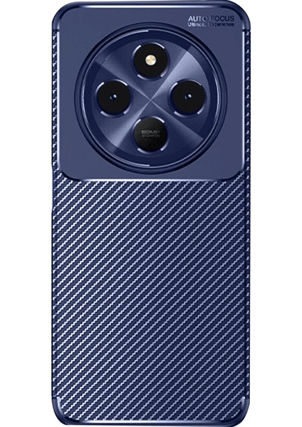 Redmi 14C Kılıf Esnek Karbon Desenli Şık Premium Silikon Kapak Ryc/a.f.karbon