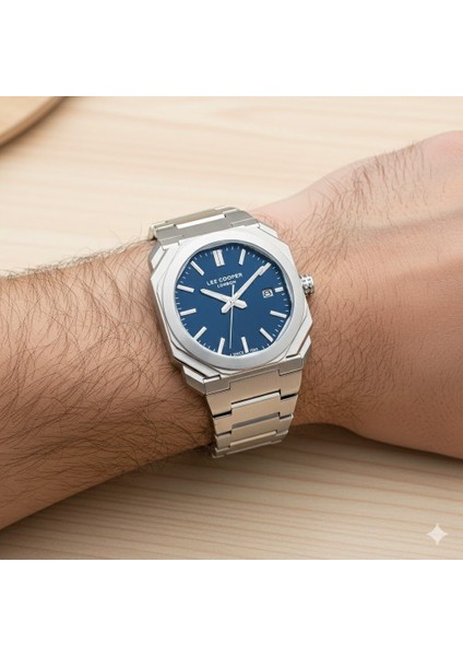 LC08185.390 Erkek Kol Saati - Çelik Kordon – 40 mm – Şık Tasarım indirimleri