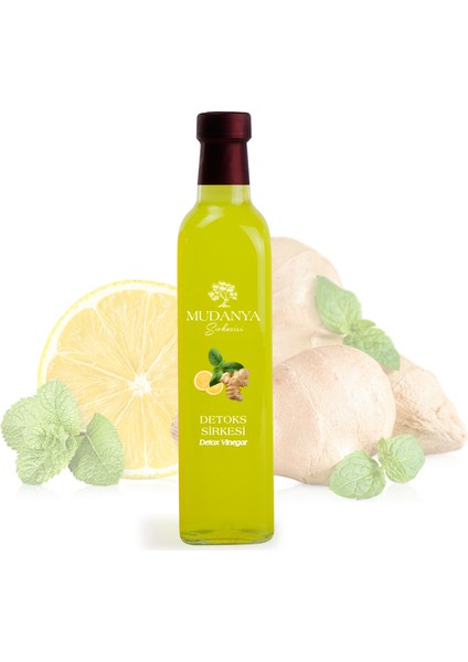 Doğal Fermantasyon Katkısız Detoks Sirkesi 500 ml