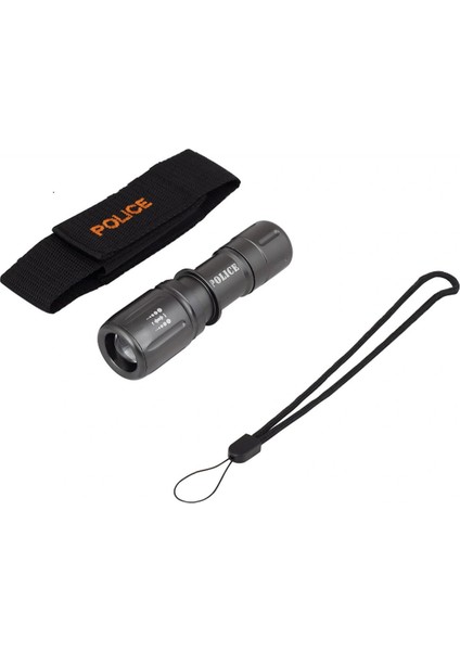 Police Pc-18 Cree Power Led+Zoom El Feneri Pilli