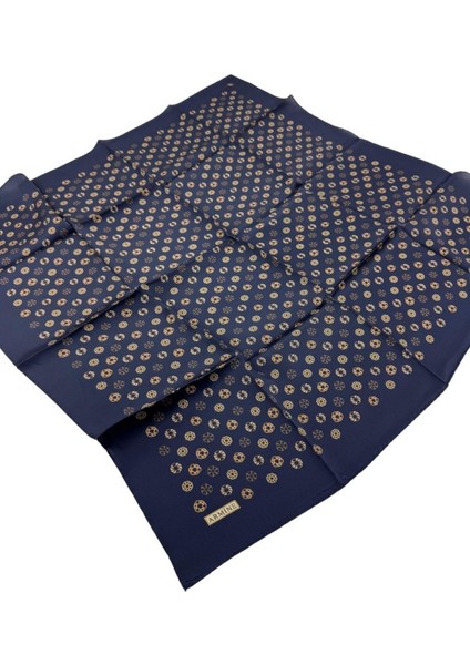 Nostalji Serisi Twill Ipek Eşarp 7926D-01