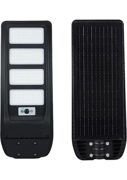 400W Güneş Enerjili Dış Mekan Aydınlatma - Beyaz Işık, Uzaktan Kumandalı, IP65 Su Geçirmez