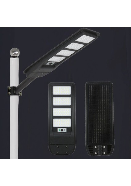 400W Güneş Enerjili Dış Mekan Aydınlatma - Beyaz Işık, Uzaktan Kumandalı, IP65 Su Geçirmez modelleri