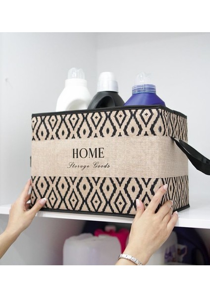 Bohe Kulplu Düzenleyici Sepet Raf Organizer indirimleri