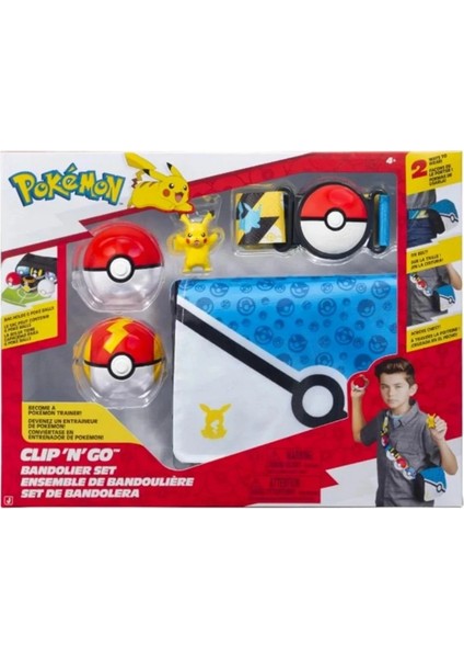 Pokemon Clip 'n' Go Bandolier Büyük Set - 1 Set fiyatları