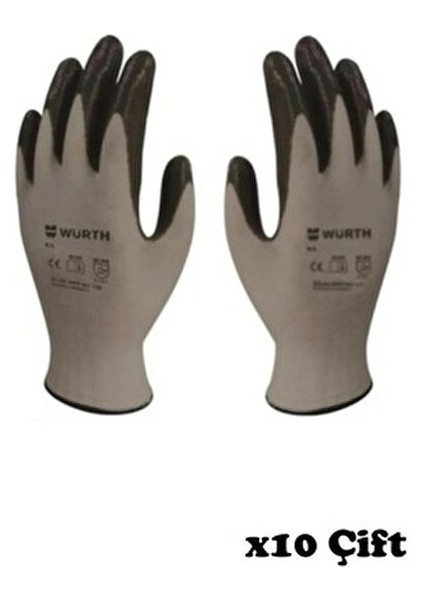 Eldiven Nitril Siyah 9-10 Yüksek Koruma ve Dayanıklılık fiyatları