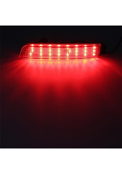Araba Arka Tampon LED Kuyruk Fren Lambası Yansıtıcı Nissan Juke/murano/infiniti FX35 FX37 FX50 Için Açık Kırmızı Lens (Yurt Dışından) modelleri
