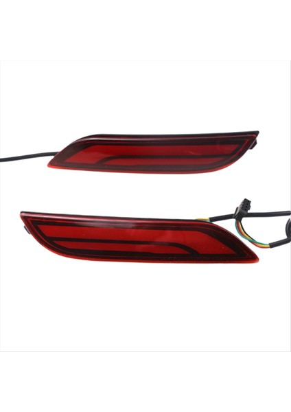 Araba LED Arka Tampon Reflektörü Işık Fren Işık Kuyruk Lambası Toyota Camry Için Dinamik Dönüş Sinyal Işığı 2018-2021 (Yurt Dışından)