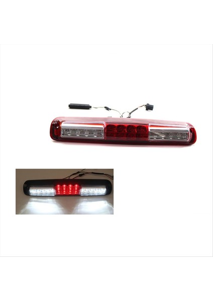 16525205 Araba Arka 3 Ek Fren Lambaları Chevy Silverado Için Yüksek Fren Durağı Gmc Sierra 1999-2006 5978318 Kırmızı (Yurt Dışından)