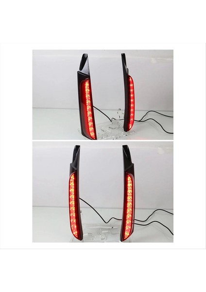 Toyota Fortuner 2015 - 2020 Işık Freni Işık Işık Modeli Için Araba Yanıp Set LED Reflektör Arka Lamba (Yurt Dışından) fırsatları