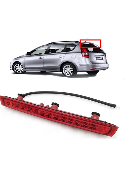 927002R000 3 Fren Işığı Yüksek Montaj Durdurma Işık Arka Kuyruk Işık Lambası Hyundai Için I30 2007-2009 927002L000 (Yurt Dışından) modelleri