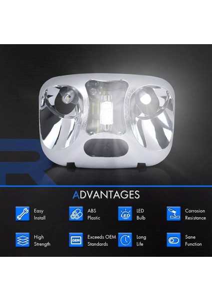 Ford Ranger 1993-2004 Için LED Iç Tavan Çatı Kubbesi F37Z-13776-B (Yurt Dışından) modelleri