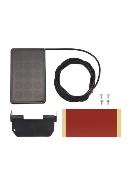 LED Araba Fren Lambası 15LED F1 Tarzı Evrensel Kabuklu Pilot Işık Araba Arka Spoyler LED Fren Işık Kuyruğu Açık Siyah Kabuk (Yurt Dışından) fiyatları