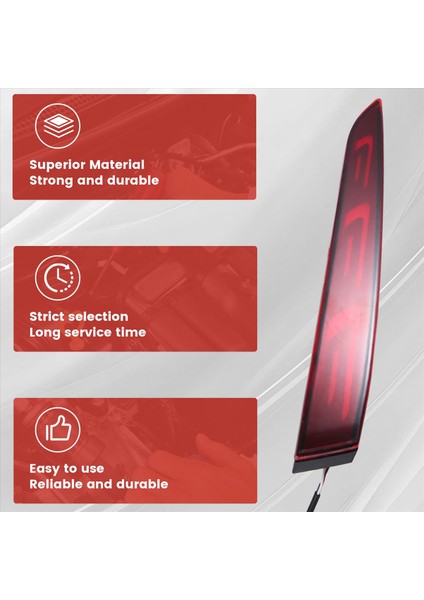 Hyundai Accent 2017-2019 Için LED Arka Tampon Reflektör Fren Fren Sis Lambası Göstergesi Işıklar Arka Lambalar (Yurt Dışından) modelleri