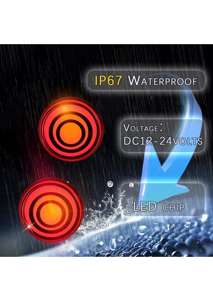 LED Arka Tampon Reflektörleri Toyota Scion Iq Sienna Corolla Arka Sis Işık Kuyruk Lambaları Aksesuarları (Yurt Dışından) modelleri