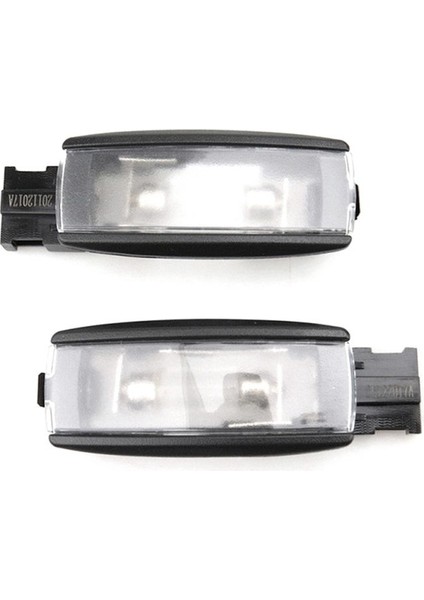 2pcs Dome Lamba Vw Passat B6 B7 cc Golf Için Okuma Işığı 5 Mk6 Mk7 Tiguan Polo Iç Makyaj Işıkları 1KD947109A Siyah (Yurt Dışından)