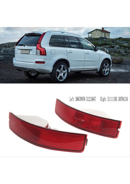 Arka Tampon Lambası Reflektörü Volvo Için Arka Yan Marker Işığı Olmayan XC90 Mk1 2007-2015 Sol 30678970 31113647 (Yurt Dışından) indirimleri