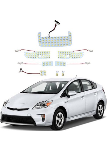 Toyota Prius 30 40 Serisi LED Oda Lambası Okuma Işık Dekoratif Işık Ambiyans Işık Vurgu (Yurt Dışından) fiyatları