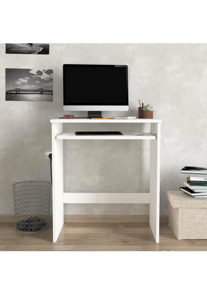 Gilda Bilgisayar Pc Çalışma Laptop Masası Beyaz
