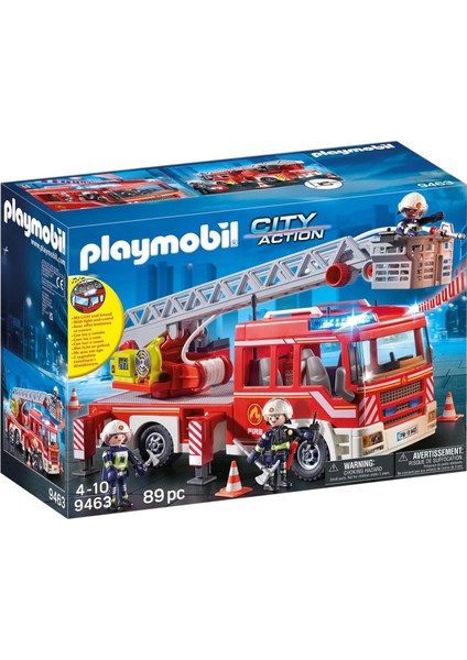 Playmobil City Action 9463 Işıklı ve Sesli, Merdivenli Itfaiye Aracı, 5 Yaşından Itibaren modelleri