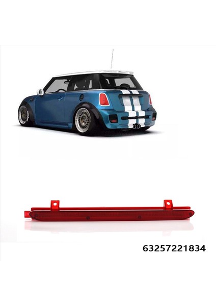 Araba Üçüncü Yüksek Fren Işığı 63212751575 63257221834 Bmw Mini Cooper R55 R56 R60 2005-2016 Arka LED Fren Işığı Kırmızı (Yurt Dışından) indirimleri