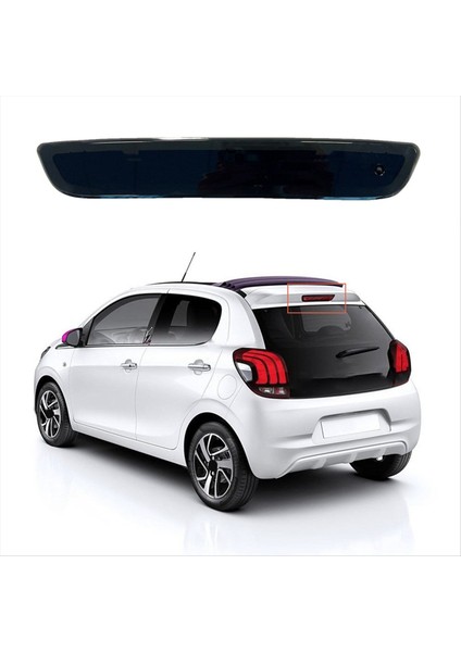 Araba Üçüncü Fren Lambası Yüksek Montajlı Fren Işığı Uyarı Işığı B000878980 Peugeot 108 Citroen C1 2014-2019 Siyah (Yurt Dışından) indirimleri
