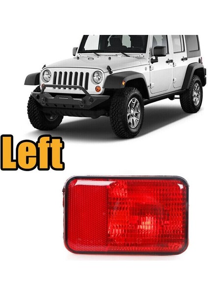 1pcs Araba Sol Arka Tampon Lambası Sis Lambası Kuyruk Lambası 55078105AC Jeep Wrangler 2007-2018 (Yurt Dışından) indirimleri