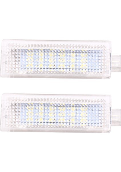 2 Pcs LED Kapı Izniyle Iç Ayak Boşluğu Hafif Bagaj Gövdesi Eldiven Lambası Bmw X5 E70 F15 X3 E83 F25 X1 E84 X6 E71 (Yurt Dışından)