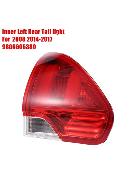 9806605380 Araba Iç Sol Arka Kuyruk Işığı Freni Durdurma Işık Arka Lambalar Peugeot 2008 2014-2017 Için Sis Lambaları (Yurt Dışından) fırsatları