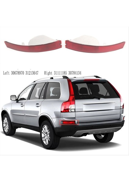 Arka Tampon Lambası Reflektör Volvo Için Arka Yan Işaretçi Işığı Volvo XC90 Mk1 2007-2015 Sağ 31111185 30784134 (Yurt Dışından) indirimleri