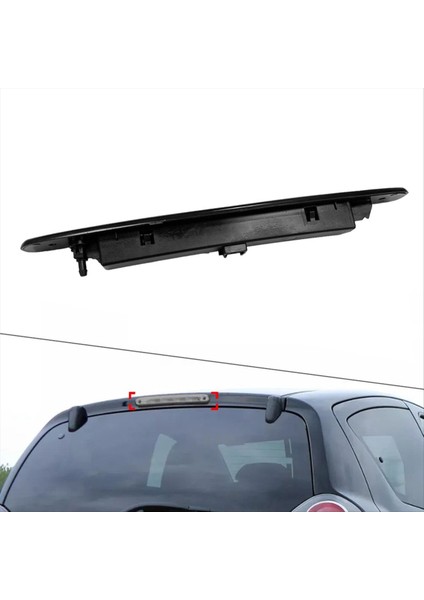 Araba Üçüncü Fren Lambası Yüksek Monte Edilmiş Fren Işığı Durdurma Sinyal Lambası 1606372780 Peugeot 107 Citroen C1 2005-2014 Siyah (Yurt Dışından) indirimleri