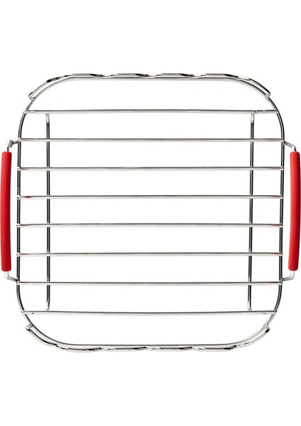 Paslanmaz Çelik Airfryer Izgara Rafı Çok Yönlü Kare Kızartma Izgarası (Yurt Dışından) modelleri