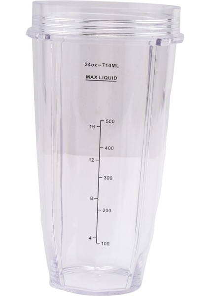 Nutri Ninja Için 7 Kanatlı Çıkarıcı Bıçağı ve Paket Servis Kapaklı 24 Oz Bardaklar (Yurt Dışından)